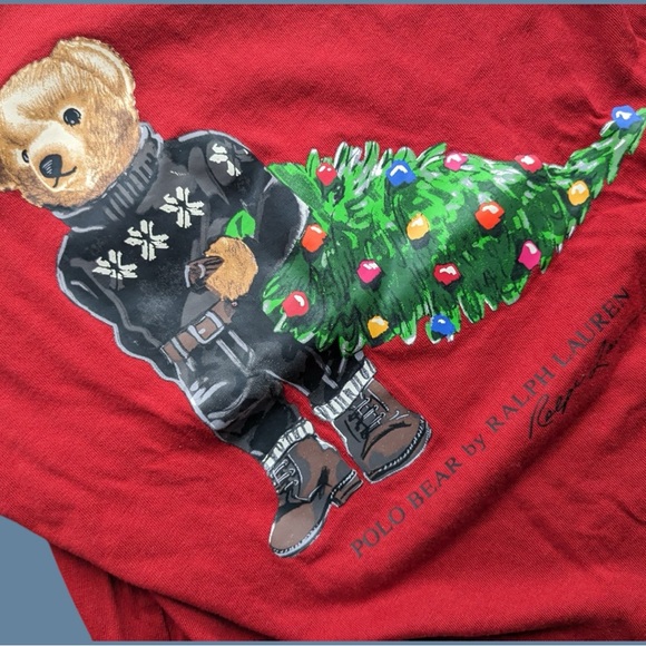 Polo bear holiday long sleeve t-shirt - Picture 8 of 8